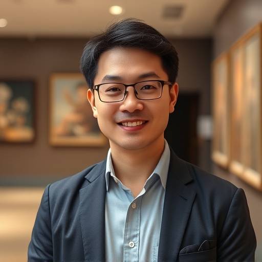 Photograph of David Chen, Digital Media Manager at the Van Gogh Museum